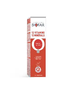 Biofar 12 Vitamines 12 Mineraux Effervescent Tabs 20P