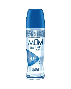 Mum Deodorant Roll-On Cool Blue Scent Of Freshness 75 Ml