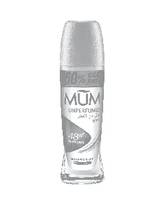 Mum Deodorant Roll On Unscented 75 Ml
