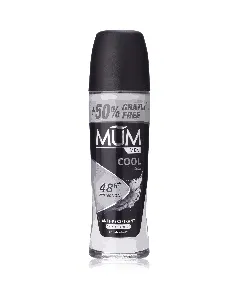 Mum Roll On Deodorant For Men Cool Black 75 Ml