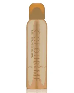 Colour Me Body Spray Gold Men 150 Ml