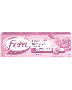 Fem Hair Removal Cream Rose For Senstive Skin 120 Gm