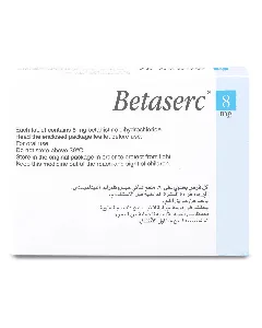 Betaserc 8 Mg Tablet 100P