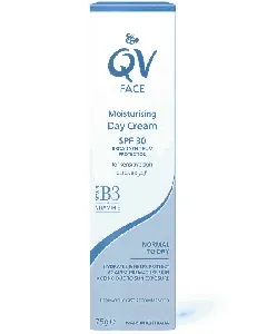 Qv Moisturising Day Cream Spf 30 B3 75 Gm