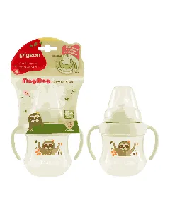 Pigeon Magmag Straw Cups Blue 200Ml