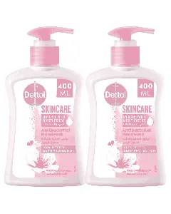 Dettol Hand Wash Skincare Rose And Sakura Flower 35% Offer 2*400 Ml