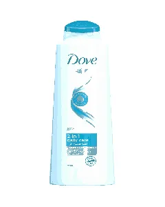 Dove Hair Shampoo Daily Care Normal Hair 2*1 700 Ml 600/700