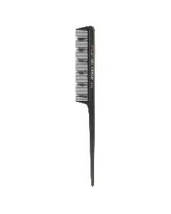 Stylist German Comb Black With Thin Handle 0435