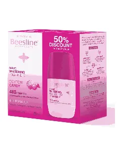 Beesline Deodorant Roll Cotton Candy Whitening 50 Ml (1+50% Disc) Offer