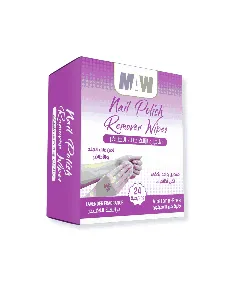 Maw Nail Polish Removal Wipes Lavender Fragrance 24 P 24 C