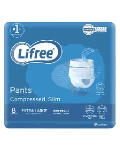 Lifree Compressed Pants  Normal Flow Xlarge 8*4 C