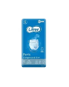 Lifree Compressed Pants  Heavy Flow Xxl 12*3 C