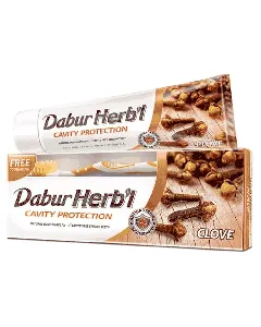 Dabur Herbal Tooth Paste Clove 150 Gm + Tb Offer