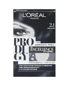 Loreal Hair Color Prodigy No Ammonia Ash Black 2.1