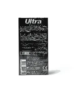 Ultra Condom Ribbed 12P