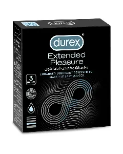 Durex Condom Extended Pleasure 3 P
