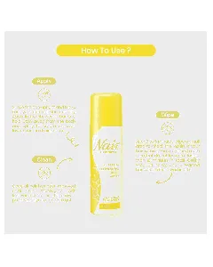 Nair Hair Removal Spray With Baby Oil Lemon 200 Ml