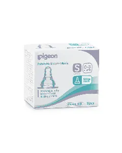 Pigeon Silicone Nipple Box 3P S