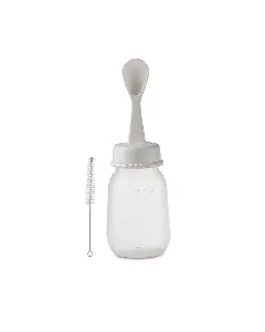 Pigeon Feeding Plastic Bottle Weaning With Spoon 120 Ml P329 D328