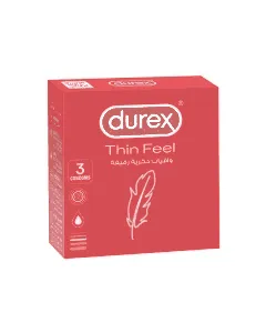Durex Condom Feel Ultra Thin Sensi-Fit 3 P