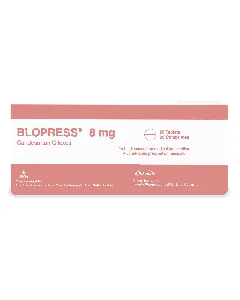 Blopress 8 Mg Tablet 28P