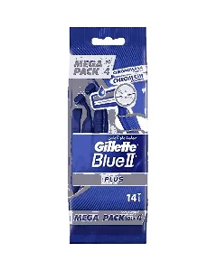 Gillette Blue2 Plus Ultra Gripe Disposable Razor 14P*20C
