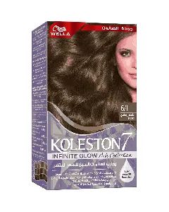 Koleston Hair Color Kit Lightest Ash Brown 6/1