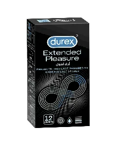 Durex Condom Extended Pleasure 12 P
