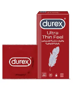 Durex Condom Feel Ultra Thin Sensi-Fit 12 P