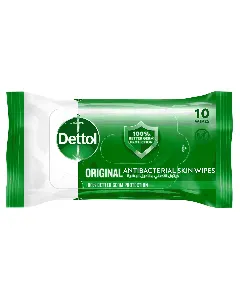 Dettol Wet Wipes Antiseptic 10 Pcs