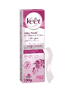 Veet Hair Removal Cream Normal Skin Lotus Milk 100 Ml