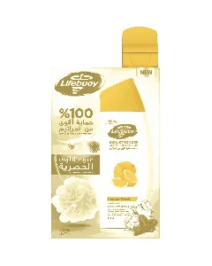 Lifebuoy Body Wash Lemon Fresh 300 Ml + Loof