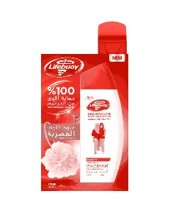 Lifebuoy Body Wash Total Care 300 Ml + Loof