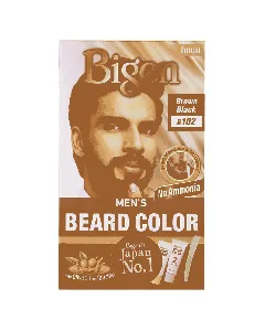 Bigen Mens Beard Color Brown Black B102