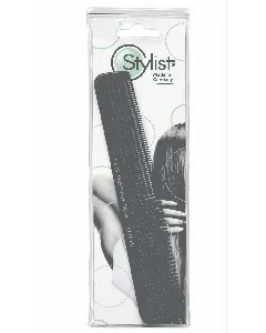 Stylist German Comb Black 16 Cm 0374