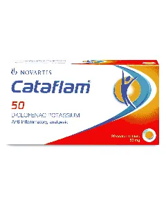 Cataflam 50 Mg Tablet 20P