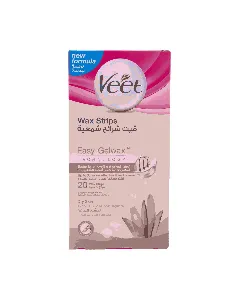 Veet Hair Removal Wax Strips Dry Skin 20 Wax
