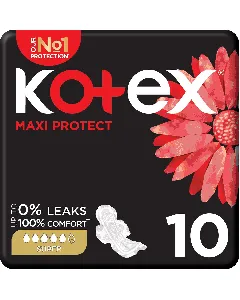 Kotex Female Napkins Maxi With Winges Super 10 P 12 C