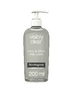 Neutrogena Visibly Clear Daily Facial Wash Pore & Shine 200 Ml