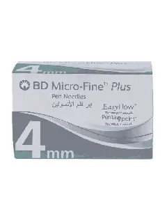 Bd Microfine Plus Pen Needle 4 Mm 100 P