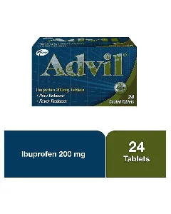 Advil 200 Mg Tablet 24P