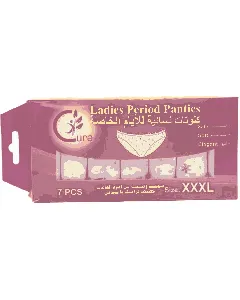 Monthly Period Daily Disposable Pants Size Xxxl 7 P