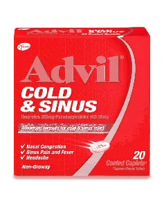 Advil-Cold&Sinus Caplet 20P