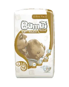 Sanita Bambi Baby Diapers Economy (1) 48*3 C