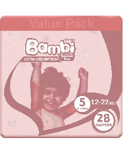 Sanita Bambi Baby Diapers Economy (5) 28*4 C