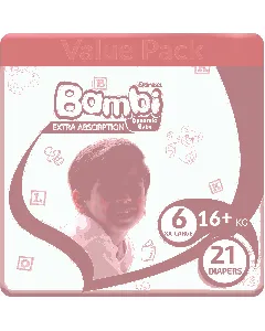 Sanita Bambi Baby Diapers Economy (6) 21*4 C