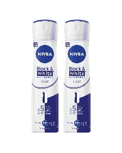 Nivea Deoderant Spray Women Invisible Black & White 150 Ml