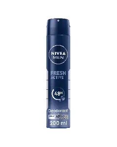 Nivea Deoderant Spray Men Fresh Active 200 Ml