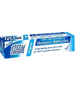 Fitty Dent Super Cream Denture Adhesive 20 Gm
