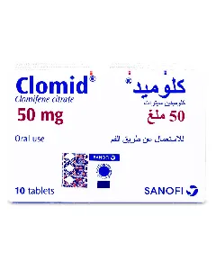 Clomid 50 Mg Tablet 10P